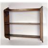 Image 1 : A PINE DOVETAILED THREE-TIER SHELF
