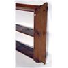 Image 2 : A PINE DOVETAILED THREE-TIER SHELF