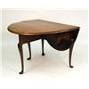 Image 3 : A QUEEN ANNE AMERICAN COUNTRY DROP LEAF TABLE