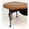 Image 4 : A QUEEN ANNE AMERICAN COUNTRY DROP LEAF TABLE