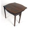 Image 3 : A SERPENTINE CHIPPENDALE CARD TABLE