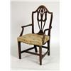 Image 1 : A HEPPLEWHITE OVERSIZE HARTFORD ARMCHAIR