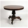 Image 1 : A PHILADELPHIA EMPIRE CARVED TILT TOP CENTER TABLE