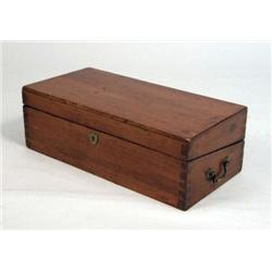 A DOVETAILED LAP DESK