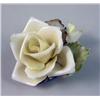 Image 3 : A SET OF TWELVE ROSE-SHAPED PORCELAIN CARD- OR MENU-HOLDERS
