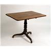 Image 1 : AN ENGLISH OAK TILT-TOP TABLE
