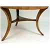Image 3 : A SCANDINAVIAN BURLWOOD ROUND TABLE