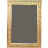 Image 1 : A GILTWOOD MIRROR WITH LEAF-AND-FLOWER FRAME