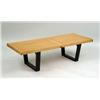 Image 1 : A GEORGE NELSON-STYLE MODERN BENCH