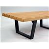 Image 2 : A GEORGE NELSON-STYLE MODERN BENCH