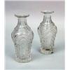 Image 6 : A CUT GLASS AND SILVER PLATE CRUET SET