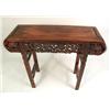 Image 6 : A CARVED CHINESE ALTAR TABLE