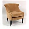 Image 2 : FOUR ART DECO-STYLE UPHOLSTERED CLUB CHAIRS