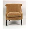 Image 4 : FOUR ART DECO-STYLE UPHOLSTERED CLUB CHAIRS