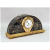 Image 2 : AN ART DECO MARBLE MANTLE CLOCK