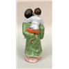 Image 7 : TWO CHINESE POLYCHROME PORCELAIN FIGURES