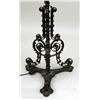 Image 4 : A VICTORIAN CAST-IRON ADJUSTABLE TORCHIERE