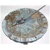 Image 3 : A PATINATED METAL ZODIAC SUNDIAL