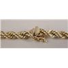 Image 3 : A 14K YELLOW GOLD ROPE-FORM NECKLACE