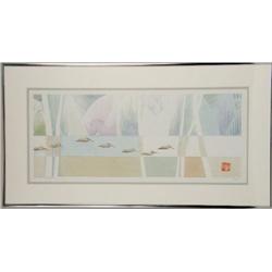 A FRAMED IKKI MATSUMOTO PRINT