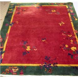 A CHINESE-STYLE ART DECO CARPET
