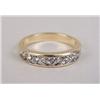 Image 2 : THREE 14K GOLD AND DIAMOND RINGS