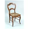 Image 1 : A LOUIS XV-STYLE CANED SIDE CHAIR