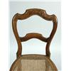 Image 4 : A LOUIS XV-STYLE CANED SIDE CHAIR