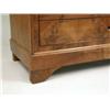 Image 3 : AN EMPIRE WALNUT FOUR-DRAWER COMMODE