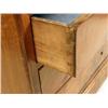 Image 7 : AN EMPIRE WALNUT FOUR-DRAWER COMMODE