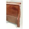 Image 4 : A DIMINUTIVE EMPIRE WALNUT SLEIGH BED