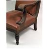 Image 2 : A VICTORIAN UPHOLSTERED ARMCHAIR