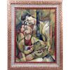 Image 1 : A CUBIST-STYLE FRAMED PRINT