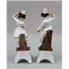 Image 6 : A PAIR OF CONTINENTAL PORCELAIN FIGURINES