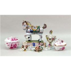 A MISCELLANEOUS GROUP OF GERMAN PORCELAIN