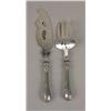 Image 4 : AN .800 SILVER FISH SERVING SET