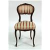 Image 3 : A VICTORIAN CARVED UPHOLSTERED SIDE CHAIR