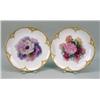 Image 4 : TWO KPM POLYCHROME- AND PARCEL-GILT HAND-PAINTED PORCELAIN PLATES