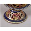 Image 6 : A PAIR OF PERSIAN ENAMEL BRASS-MOUNTED CANDLESTICKS