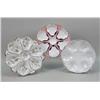 Image 4 : SEVEN ASSEMBLED PORCELAIN OYSTER PLATES