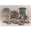 Image 1 : A GROUP OF SILVER PLATED TRAYS