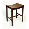 Image 5 : A REGENCY MAHOGANY SADDLE-SHAPED STOOL