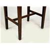 Image 6 : A REGENCY MAHOGANY SADDLE-SHAPED STOOL