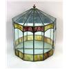 Image 3 : A PAIR OF LEADED GLASS TERRARIUMS