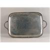 Image 1 : A GORHAM STERLING SILVER RECTANGULAR DOUBLE HANDLED TEA TRAY