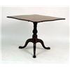 Image 2 : A MASSACHUSETTS QUEEN ANNE MAHOGANY TILT-TOP TEA TABLE