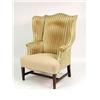 Image 1 : A GEORGE III UPHOLSTERED CHAIR