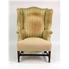 Image 4 : A GEORGE III UPHOLSTERED CHAIR