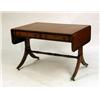 Image 1 : A REGENCY INLAID MAHOGANY TWO-DRAWER SOFA TABLE