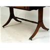 Image 4 : A REGENCY INLAID MAHOGANY TWO-DRAWER SOFA TABLE
